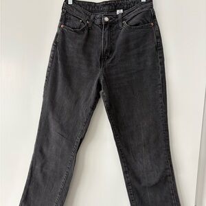 H&M High Rise black Vintage Mom Jeans